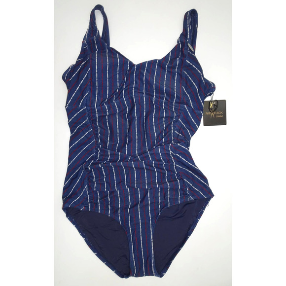 Nip Tuck Swim Other - Nip Tuck Swim, Port Navy Abandon Ship Evelyn One Piece, 16